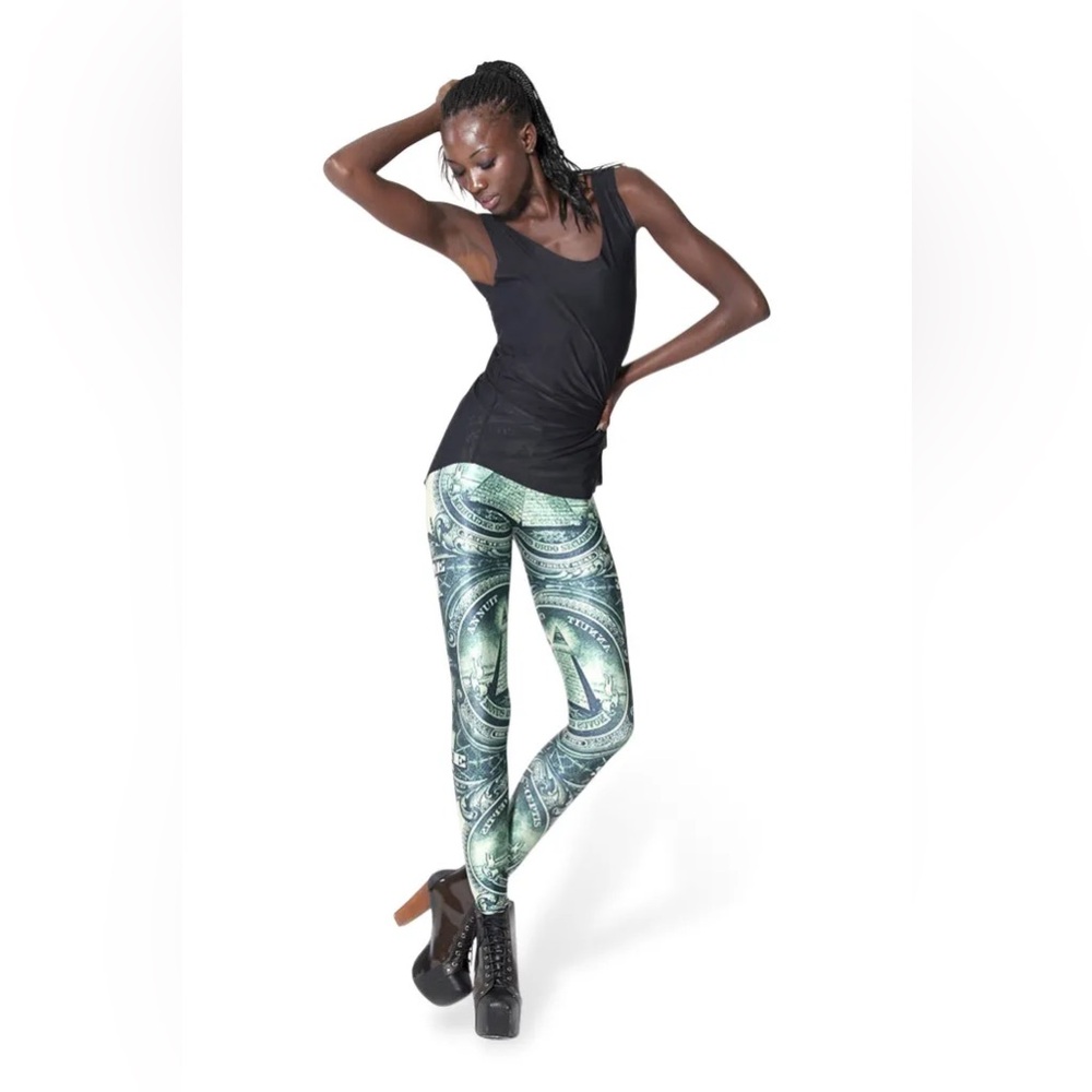 Blackmilk Clothing Dolllar Leggings - size M